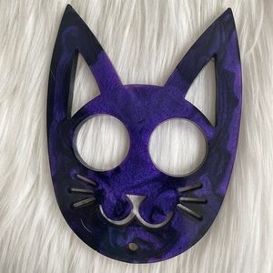 Self Defense Cat Keychain